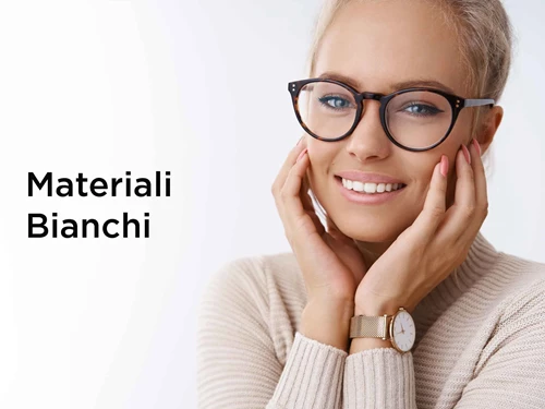 Lenti monofocali<br> materiali bianchi