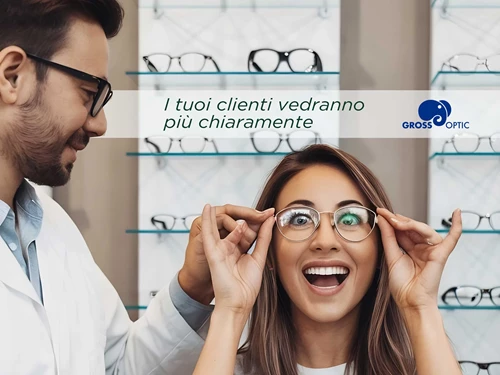 Fornitura e taglio lenti per gli ottici 
