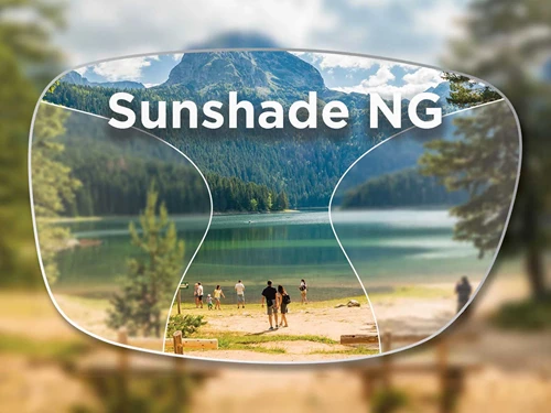 Lenti progressive 1.55 Middle Index Sunshade NG Optima Plus
