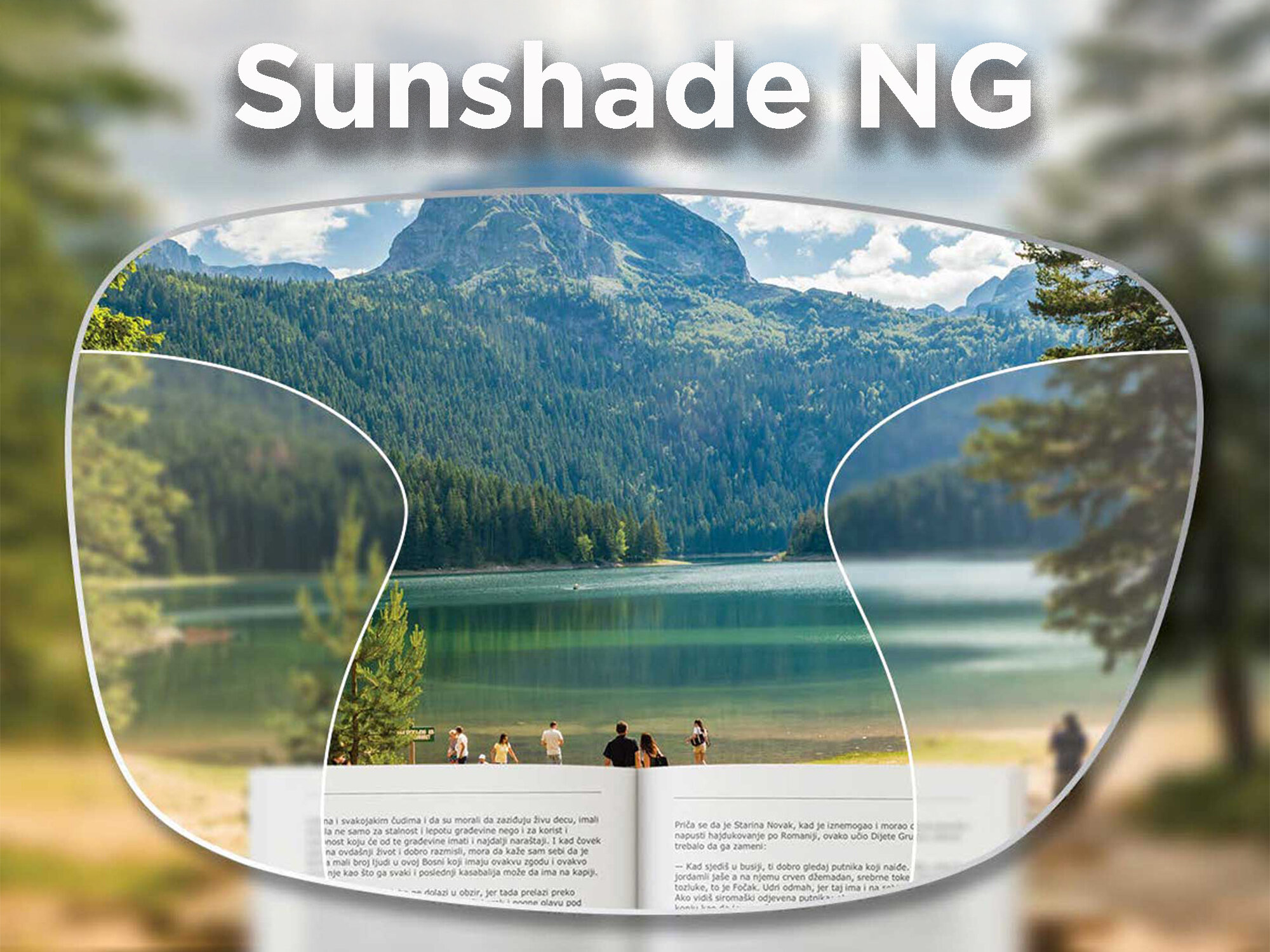 Lente progressiva UltraLux Sunshade NG 1.55 Middle Index