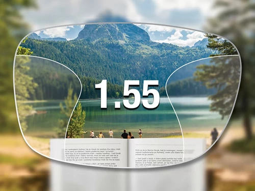 Lenti progressive 1.55 Middle Index Sunshade NG UltraLite