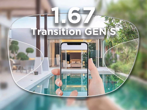 Lenti progressive 1.67 High Index Transitions Gen S Maxima