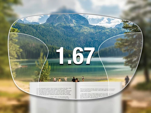 Lenti progressive 1.67 High Index UV 420 UltraLite
