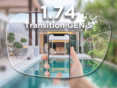 Lenti progressive 1.74 High Index Transitions Gen S