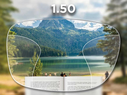 Lente progressiva UltraLux Transitions 1.50