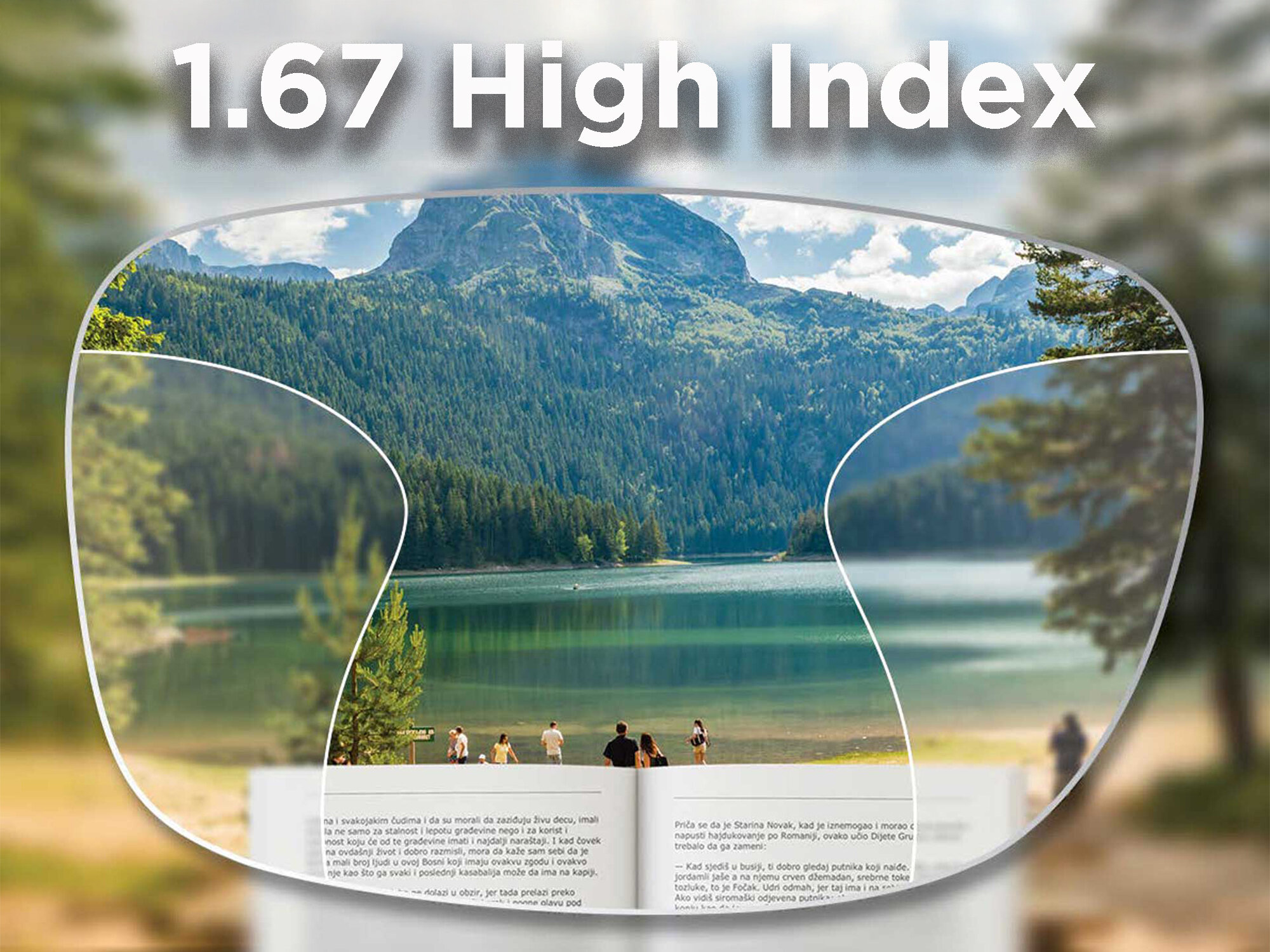 Lente progressiva UltraLux transitions 1.67 high index