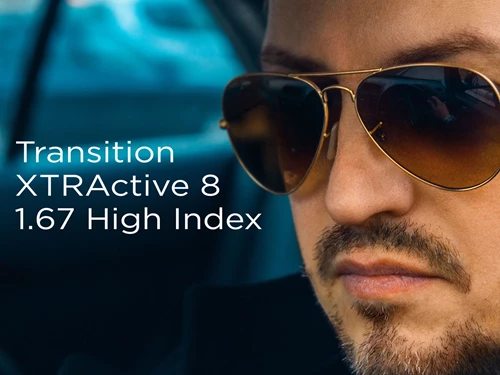 Lenti Bifocali Bifo FF Transitions XTRActive 8 / 1.67 High Index