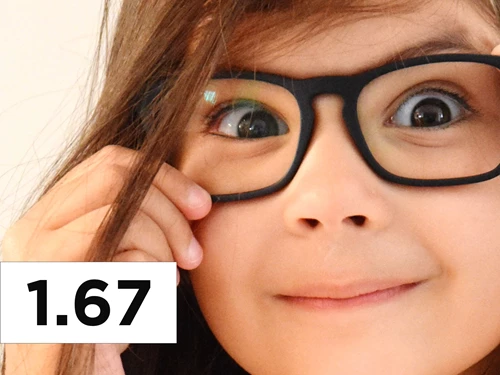 Lenti Oftalmiche per bambini MyoFocus 1.67 High Index