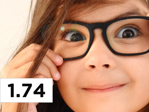 Lenti Oftalmiche per bambini MyoFocus 1.74 High Index