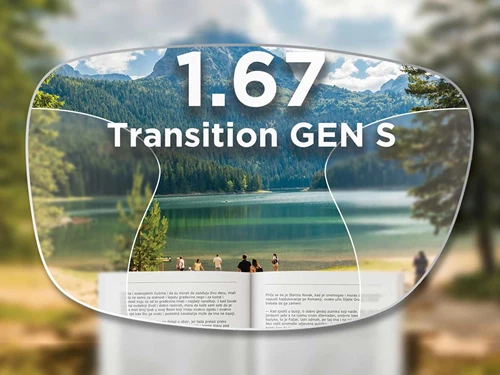 Lenti progressive 1.67 High Index Transitions Gen S UltraLite